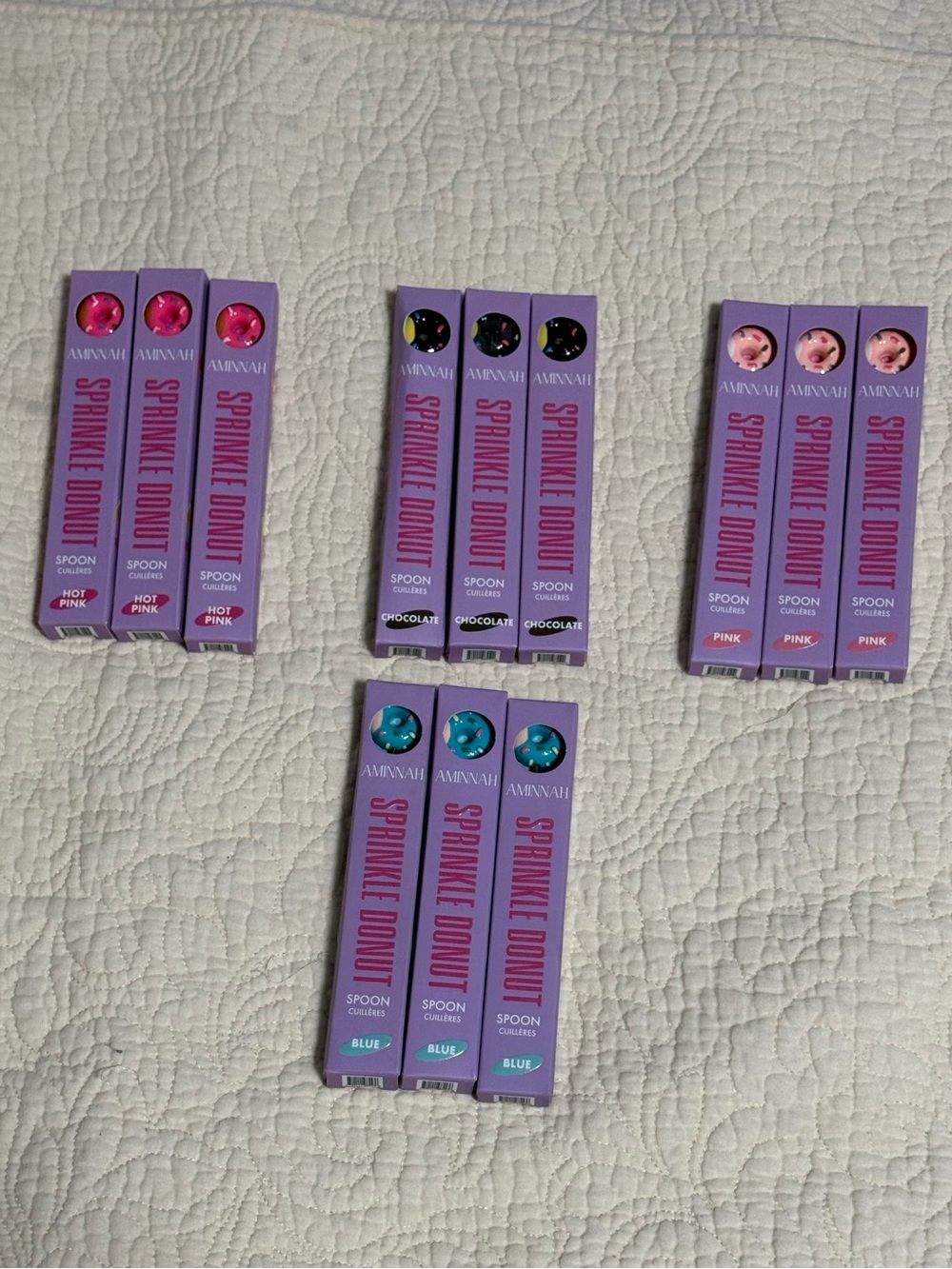 Aminnah Sprinkle Donut Spoon applicators for body butters and scrubs! Pick One!